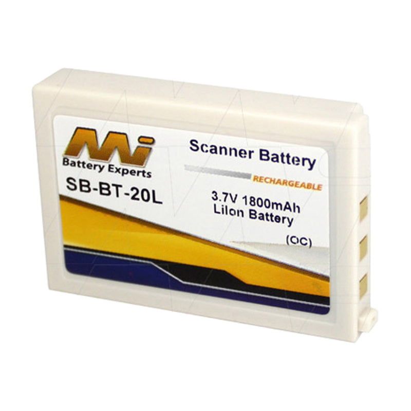 3.7V 1800mAh LiIon Scanner battery