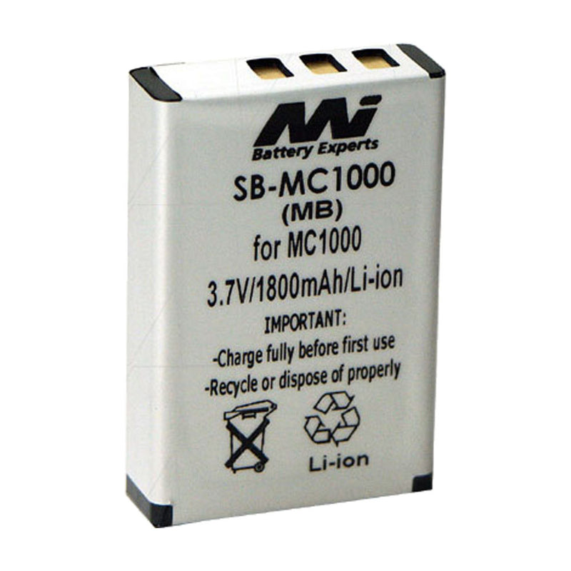 3.7V 1900mAh LiIon Scanner battery