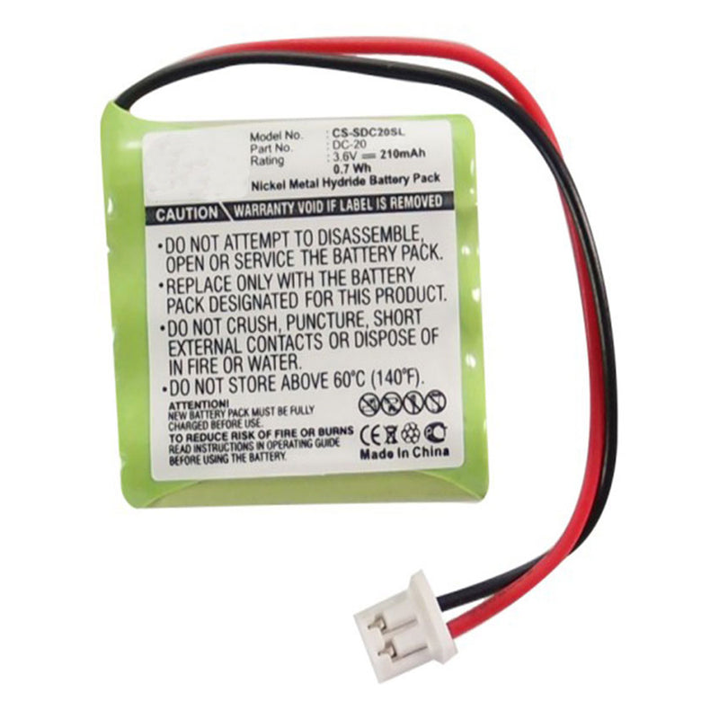 Stryka Battery to suit DOGTRA 200NCP 3.6V 210mAh NiMH