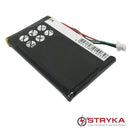 Stryka Battery to suit GARMIN Nuvi 250 3.7V 1250mAh Li-Pol