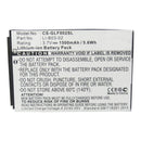 Stryka Battery to suit GOLF BUDDY Platinum 3.7V 1500mAh Li-ion