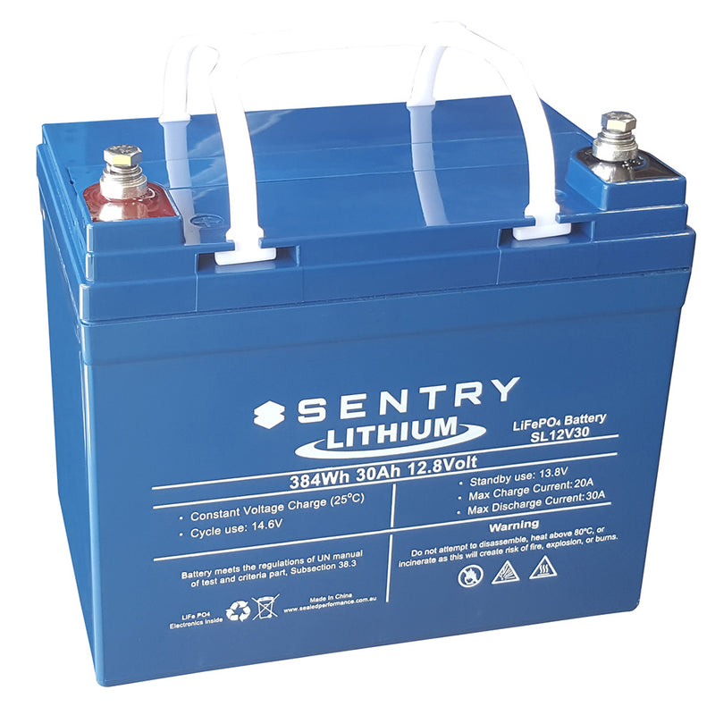 Sentry Lithium 12V 30AH Battery