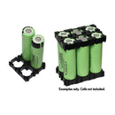 Expandable Plastic Spacer for 2 x 18650 Size Cells