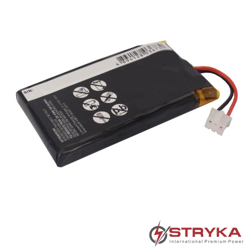 Stryka Battery to suit PHILIPS Pronto TSU-9400 3.7V 1700mAh Li-ion - 4 - 6 Weeks Delivery