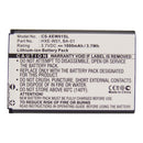 Stryka Battery to suit QSTARZ HX-N3650A-G 3.7V 1000mAh Li-ion - 4 - 6 Weeks Delivery