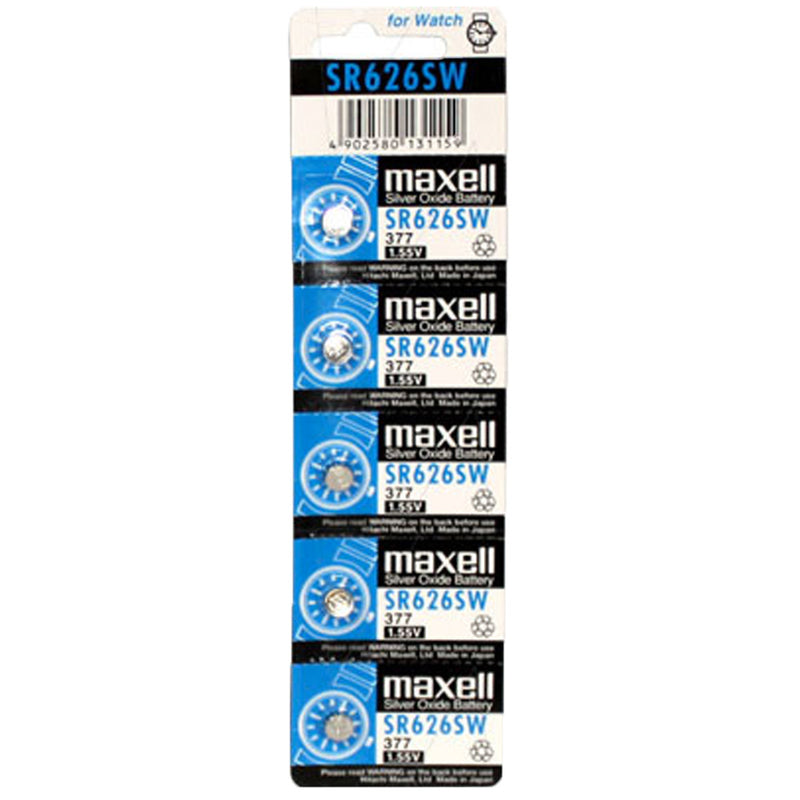 Maxell SR626-377 1.5V Silver Oxide Watch Battery