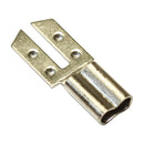 2.9mm ID 3.5mm OD Weld Type Spade Terminal Female Receptacle