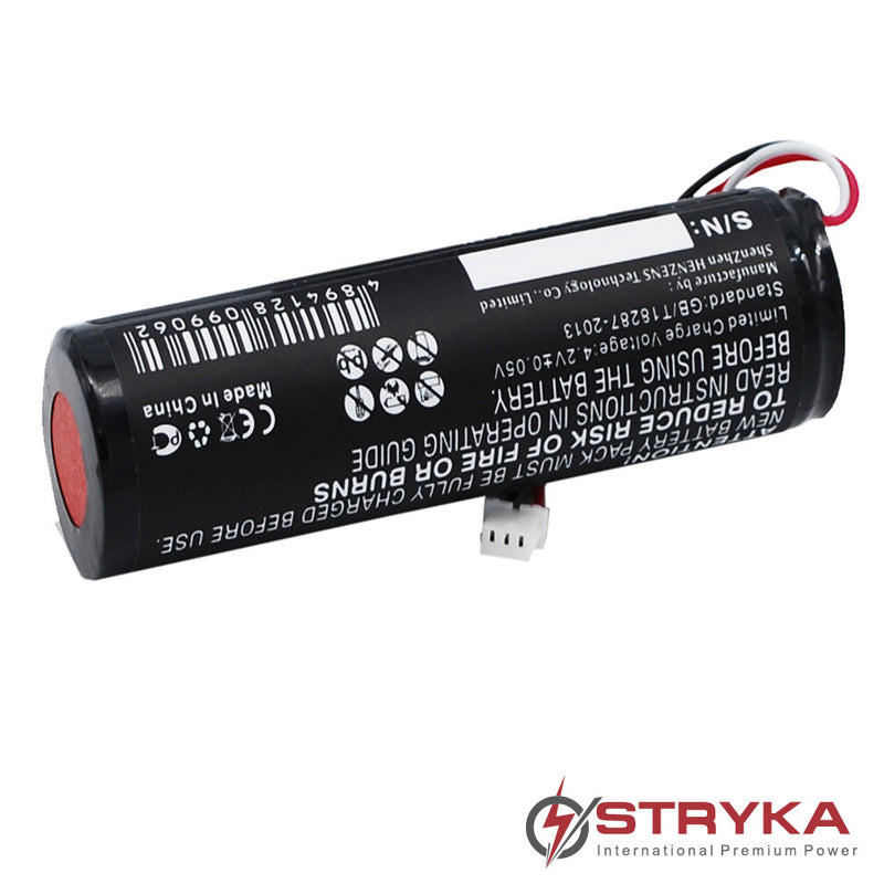 Stryka Battery to suit TOMTOM Go 400 3.7V 3000mAh Li-ion