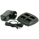 Stryka 4 Slot 9V Li-ion-Lipo Smart Charger