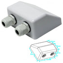 Symmetry ABS Cable Entry Gland - White - Pack of 1