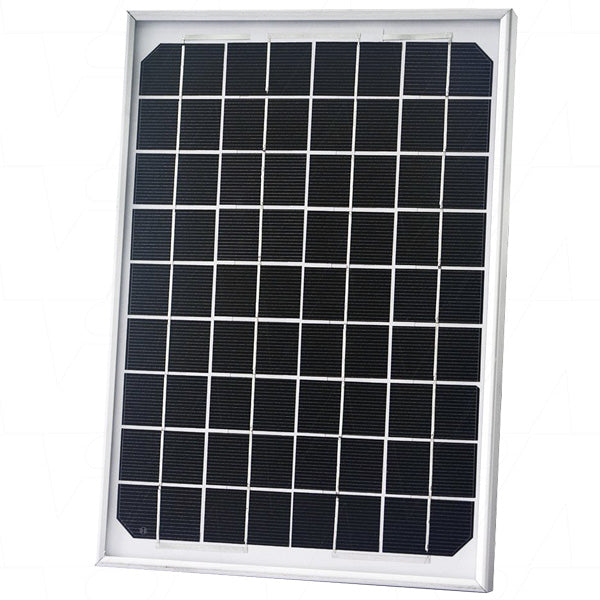 12V 10W Symmetry Monocrystalline Solar Module with 8 metre fly leads and no connector