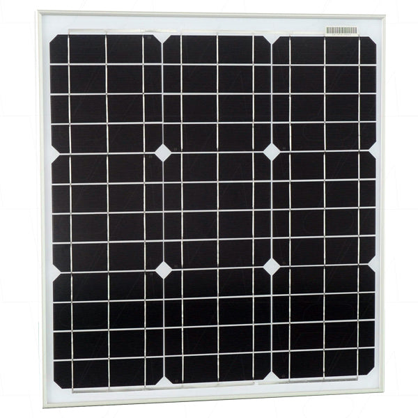 12V 40W Symmetry Monocrystalline Solar Module with 5 metre fly leads and no connector