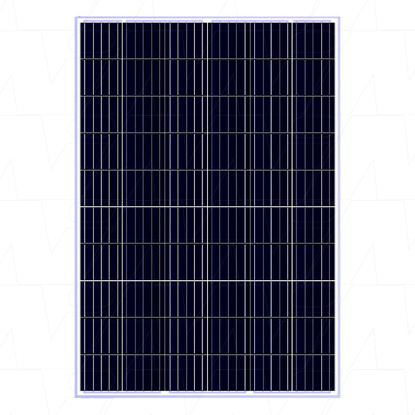 20V 290W Symmetry Polycrystalline Solar Module with junction box and 2 x 0.9m leads to MC4