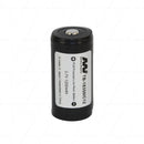 18350 size 1.2Ah Protected Lithium Ion Torch Battery