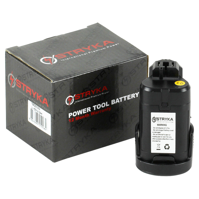 Stryka power tool battery for BOSCH 2607335864 10.8V 1500mAh Li-ion