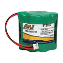 7.2V 1650mAh NiMH Test Equip. battery