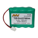 MI 8.4V 730mAh NiMH Test Equip. batt