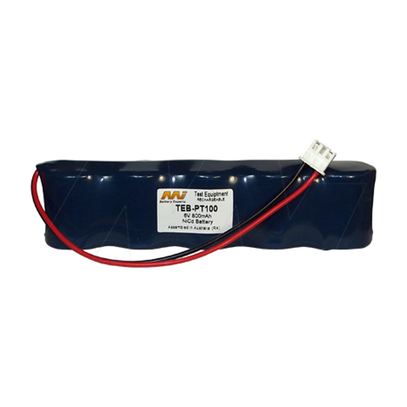 6V 800mAh NiCd Test Equip battery