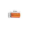 Trustfire 18350 3.7V 900mAh 5C 4.5A High Rate Discharge Button Top No IC