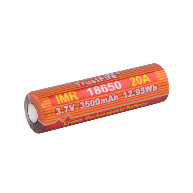 Trustfire 18650 3.7V 3500mAh 20A Hgh Rate Discharge Flat Top No IC