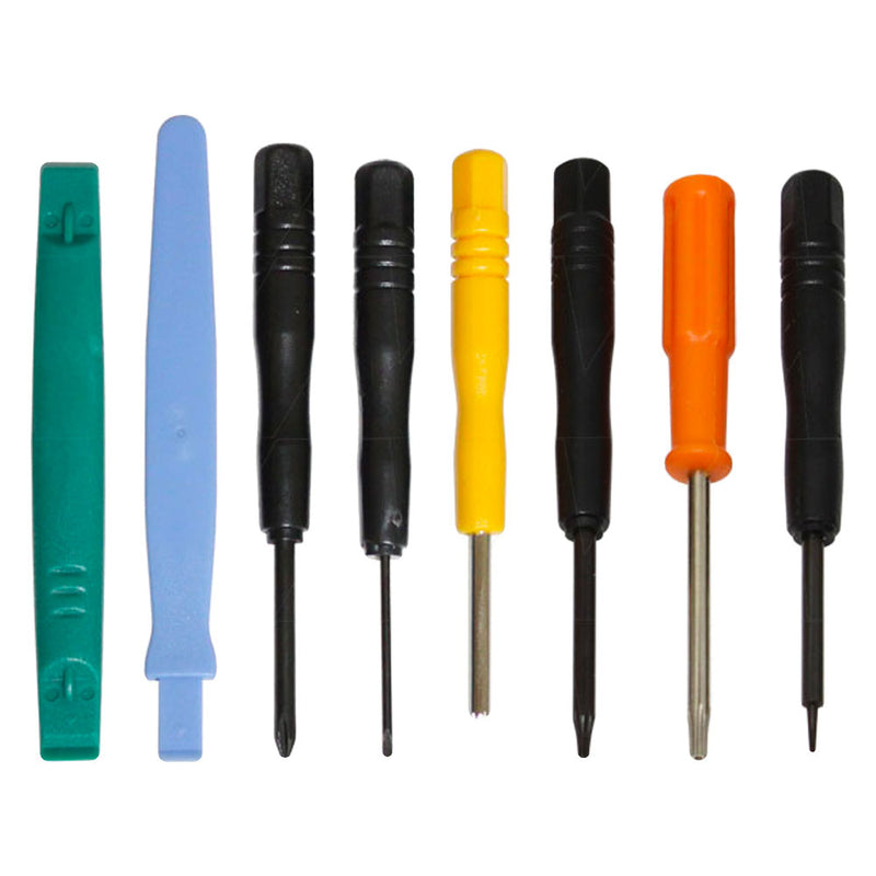 Tool kit for opeing battery powered devices - Screwdrivers, Torx, Spudger, Pentalobe