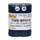 7.4V 1700mAh LiIon Two Way Radio battery