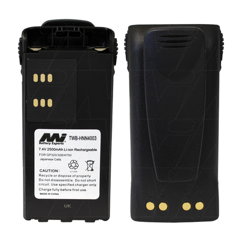 7.4V 2500mAh LiIon Impres Two Way Radio battery