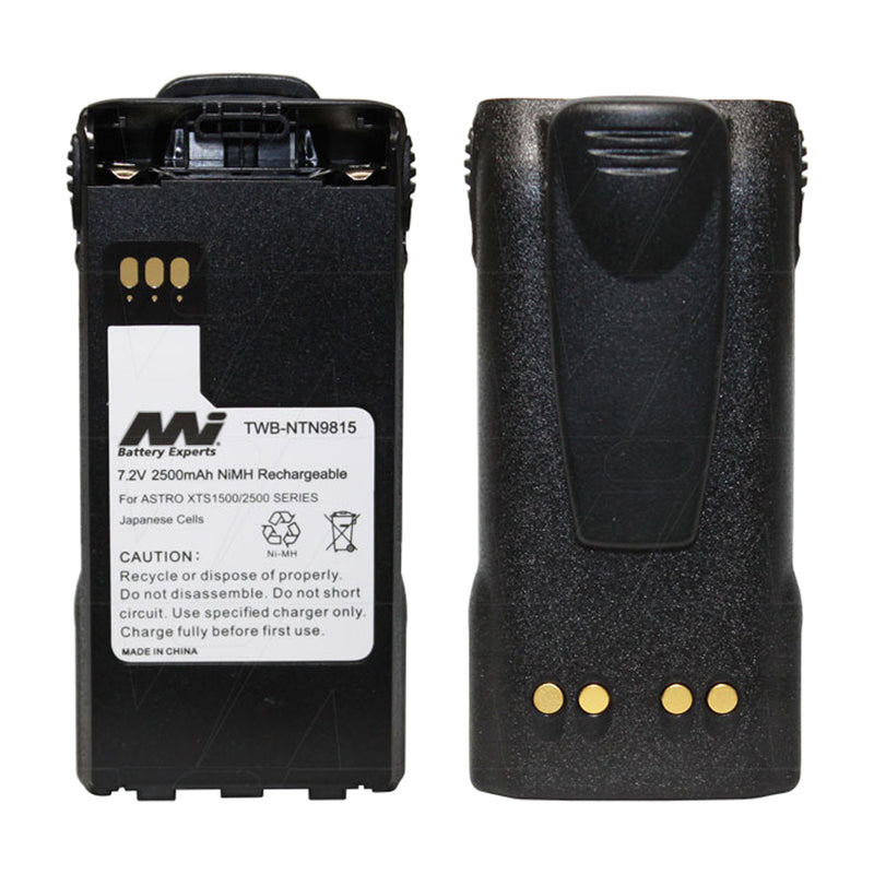 7.2V 2500mAh NiMH Two Way Radio battery