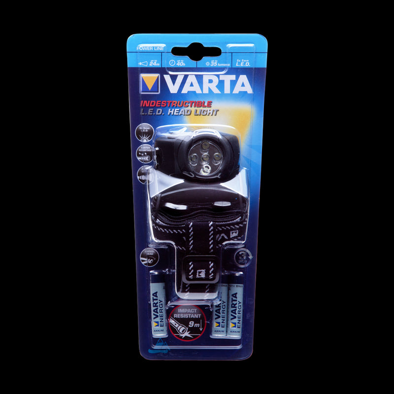 VARTA Indestructible 5 x 5 Headlight 3AAA