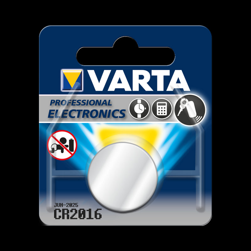 VARTA CR2016 Professional Electronics Button Cell