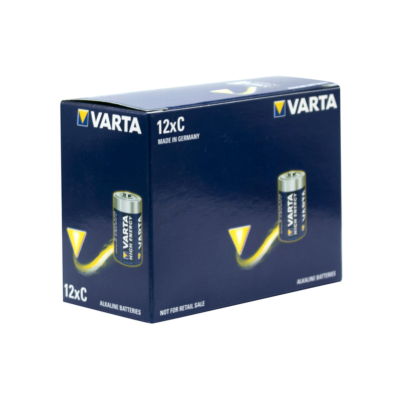 Varta HIGH ENERGY Industrial C size - BULK BOX OF 12 VAILR14-12 - CLEARANCE PRICE!!