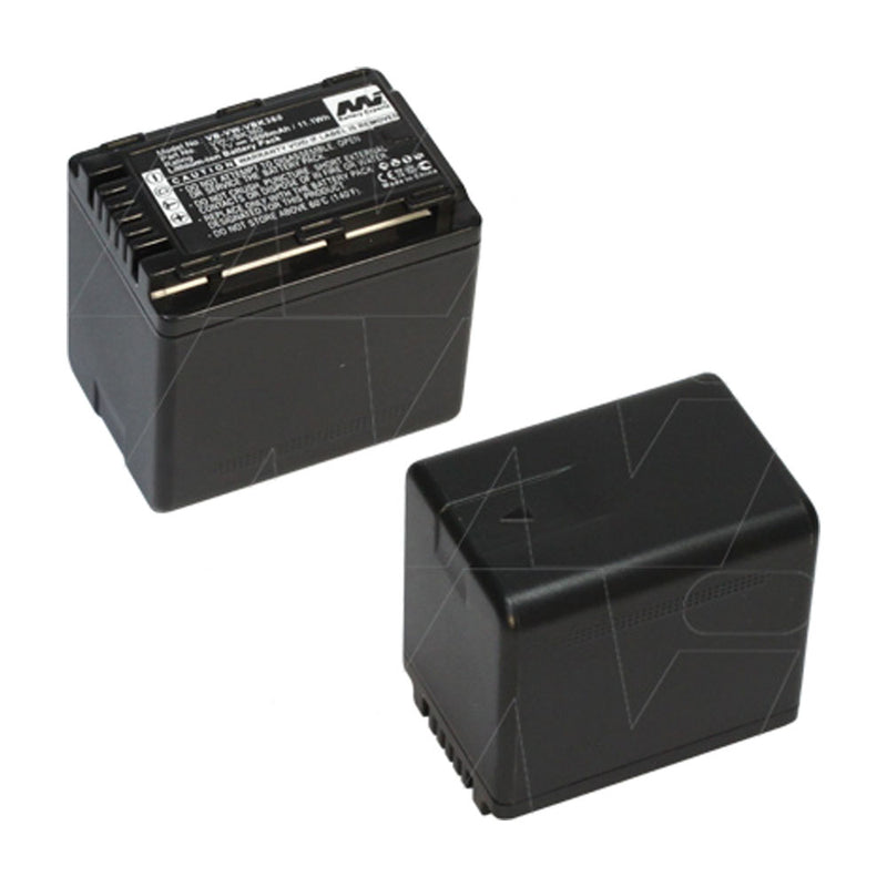 3.7V 3000mAh LiIon Video-Camcorder battery suit. for Panasonic
