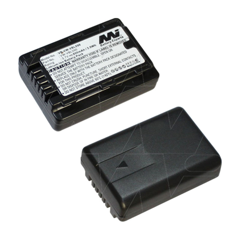 3.7V 800mAh LiIon Video-Camcorder battery suit. for Panasonic