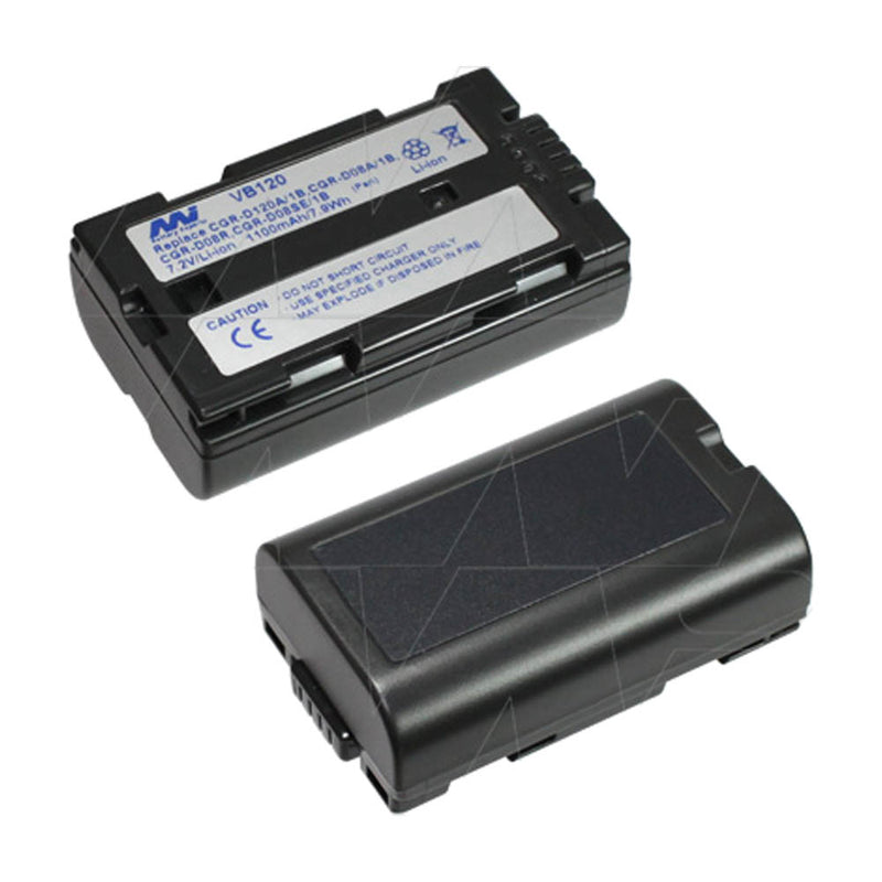 7.2V 1100mAh LiIon Video-Camcorder battery suit. for Panasonic
