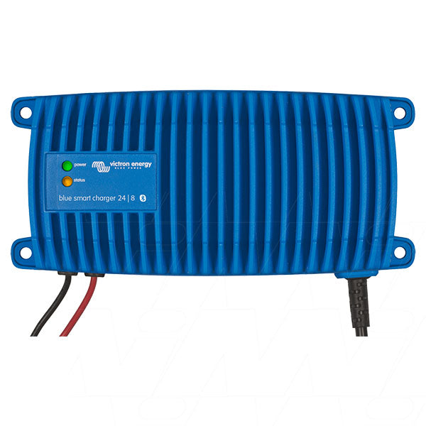 Blue Smart IP67 SLA/LiFePO4 Waterproof Charger 24V 8A BPC240847016