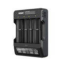 XTAR VP4C 1-4 Cell Lithium Ion Battery Charger with Individual Channel Current Adjustment