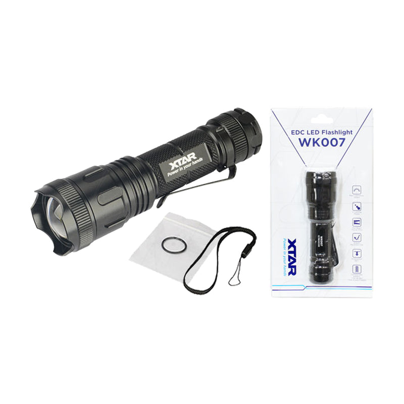 LED Flashlight 550 lumen adjustable beam