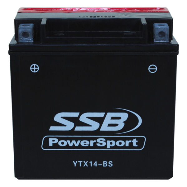 YTX14-BS Maintenance Free Motorcycle Battery