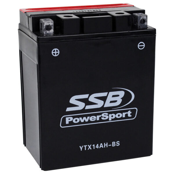 YTX14AH-BS High Performance Maintenance Free Motorcycle Battery