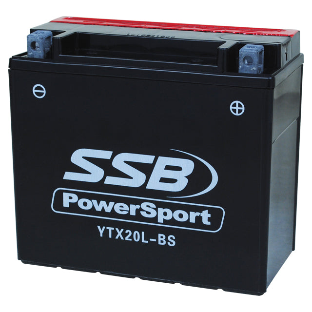 YTX20L-BS SSB Powersport MF Motorcycle Battery