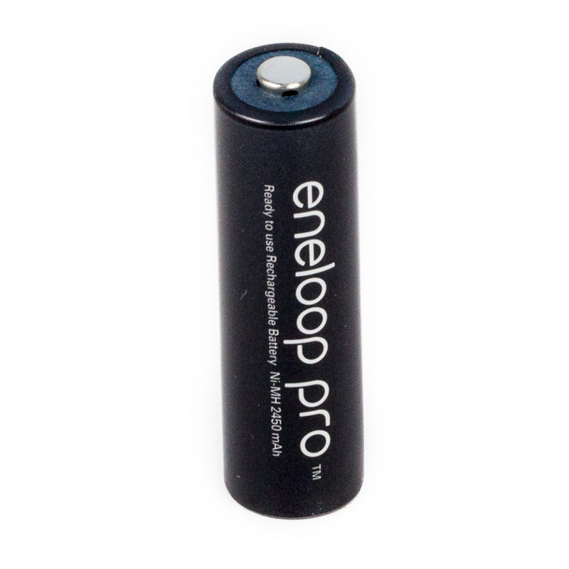 Eneloop Pro AA 2450mAh NiMH Bulk Black HIGH CAPACITY BATTERIES - Battery Specialists