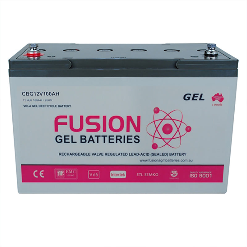 Fusion 12V 96Ah Deep Cycle Gel Battery - Battery Specialists