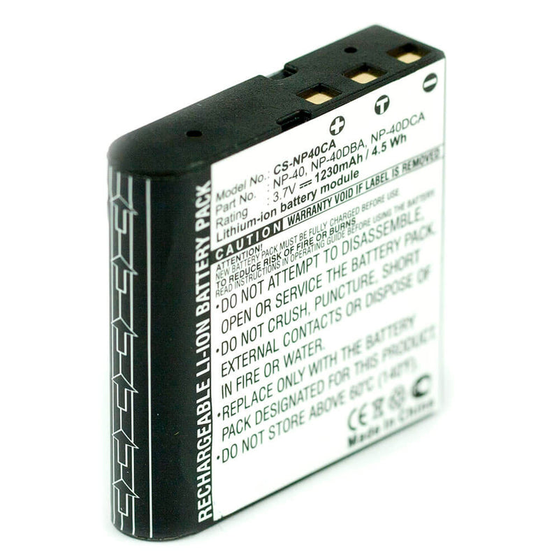 Casio NP-40 3.7V 950mAh Li-ion - Battery Specialists