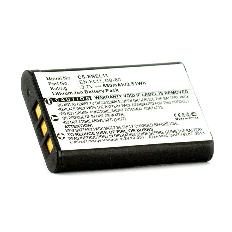NIKON EN-EL11 3.7V 680mAh Li-ion - Battery Specialists