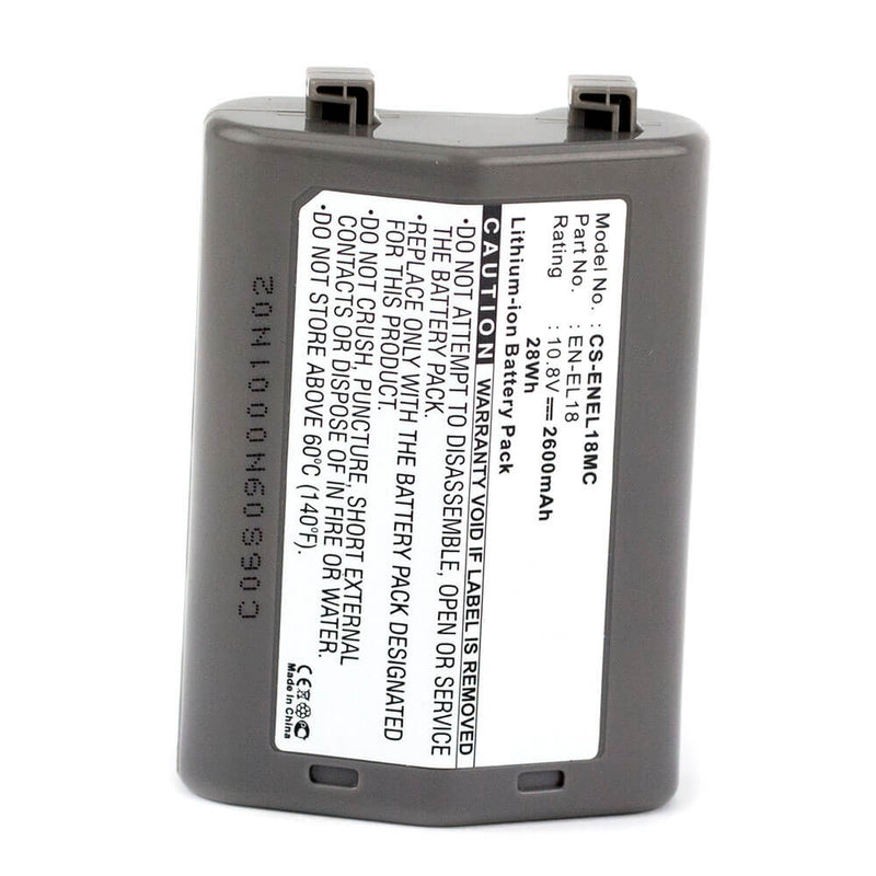 NIKON EN-EL18 10.8V 2600mAh Li-ion - Battery Specialists