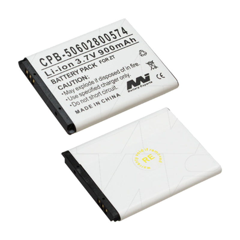 3.7V 900mAh LiIon Mobile Phone battery suit. for ZTE