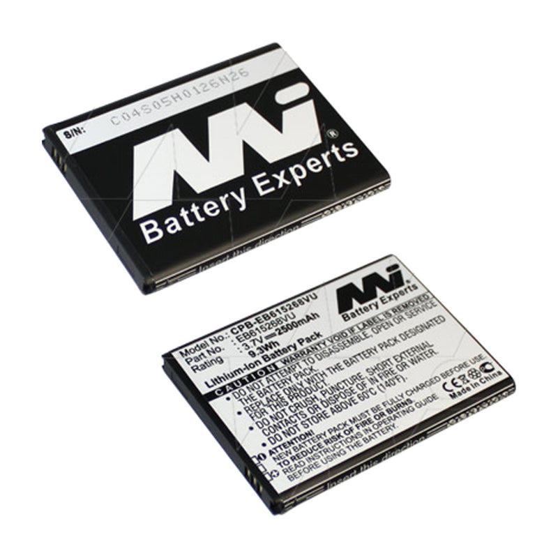 3.7V 2500mAh LiIon Mobile Phone battery suit. for Samsung