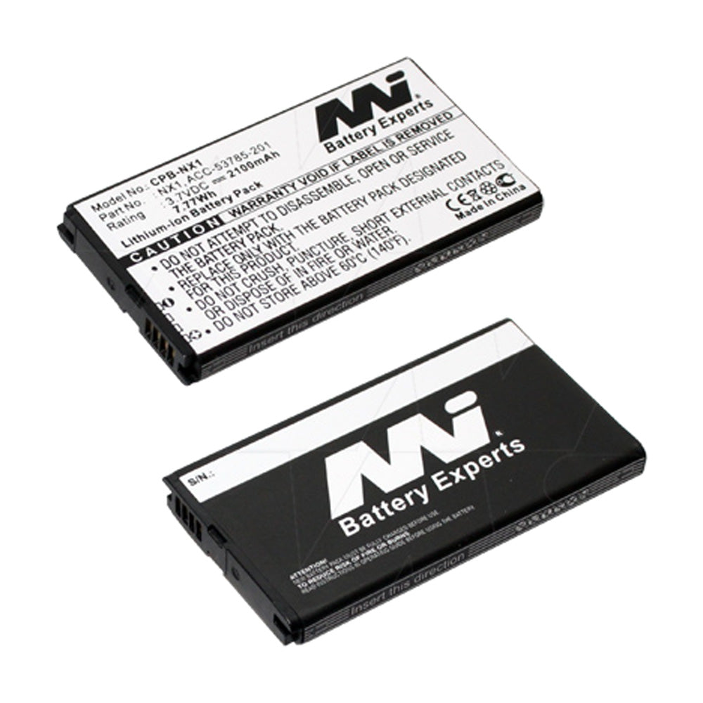 2100mAh LiIon Mobile Phone battery for Blackberry