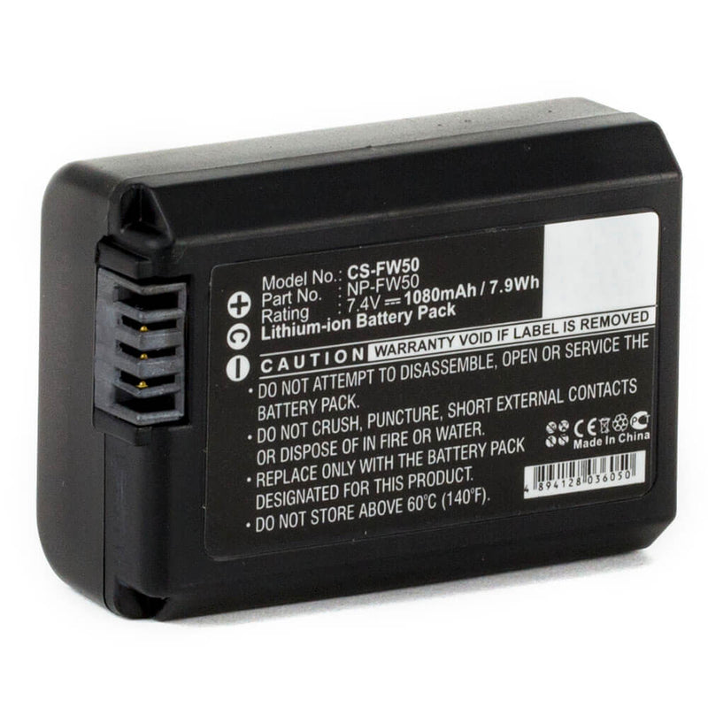 Sony NP-FW50 7.4V 1080mAh Li-ion - Battery Specialists