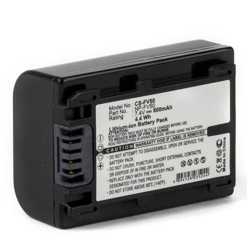 Sony NP-FV50 7.4V 600mAh Li-ion - Battery Specialists